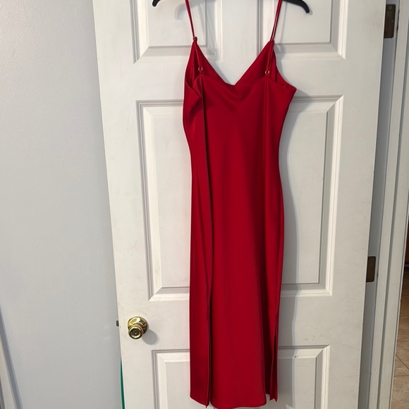 Gianni Bini Elegant Red Slip Dress - Picture 2 of 6